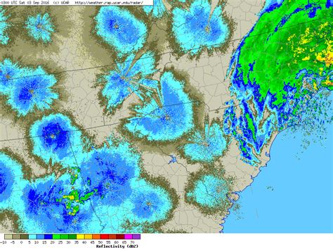2-3 September 2016 Radar Reflectivity Mosaic