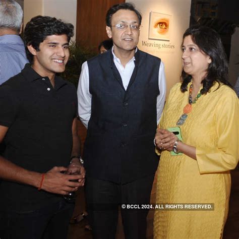 Nikunj Jajodia with Anil Rai Gupta and wife Sangeeta Gupta during an ...