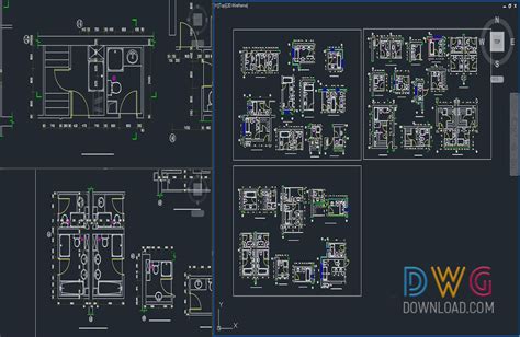 Several Toilet Plan Detail Dwg Download » DwgDownload.Com