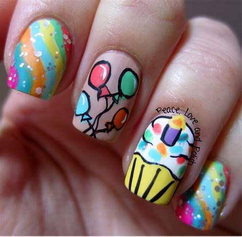 Happy Birthday Nail Decals at Lessie Macias blog
