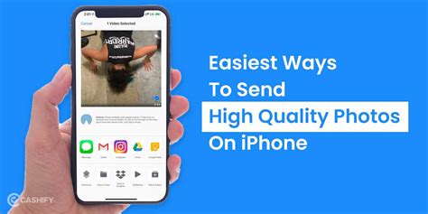 How To Send High Quality Photos On iPhone: All Methods Listed | Cashify ...