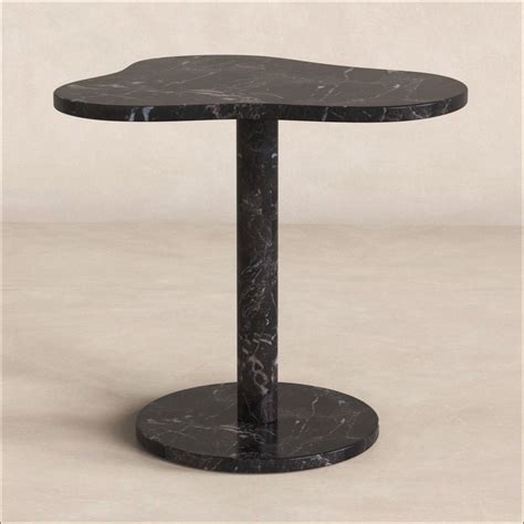 CloudDream Black Marble End Table - Spanish Stone | OIXDESIGN