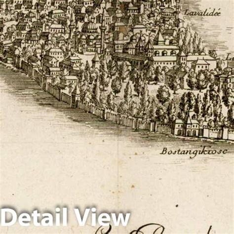 Historic Map - La Ville Et Le Port De Constantinople India | Ubuy