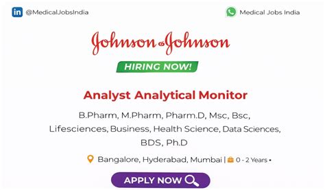 Johnson & Johnson Hiring Freshers for RBQM & Clinical Data Roles ...
