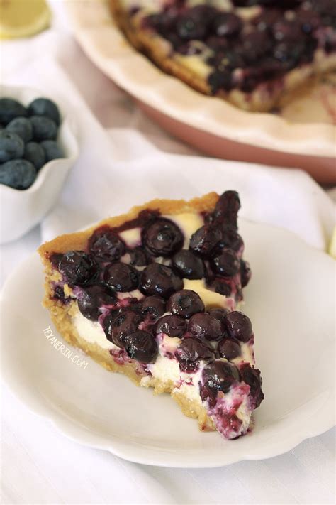 Blueberry Cream Cheese Pie - Texanerin Baking