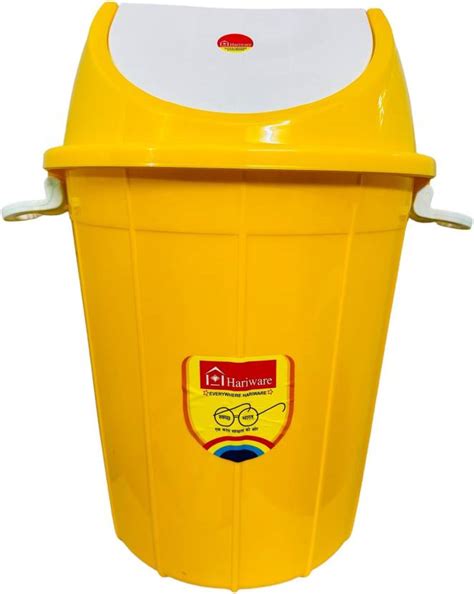 Hariware Swing Bin Lid Garbage Waste Dustbin for Home, Office, Factory ...