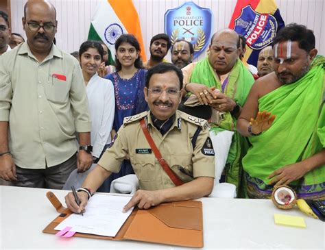 New Hyderabad CP Sajjanar vows war on drugs, online scams, drunk driving
