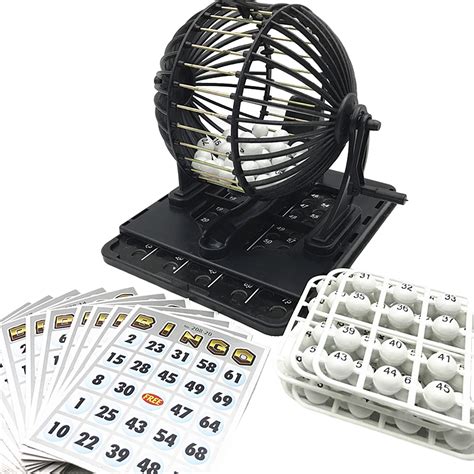 Buy Bingo Lotto Machine Bingo Chips for Friend Entertainment Table Draw ...
