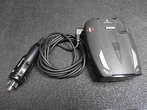 Cobra Radar Detector 9 Band 360 Laser ESD 7100 with Car Power Adapter ...