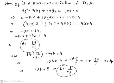 [Solved] Solve the given differential equation by undetermined ...
