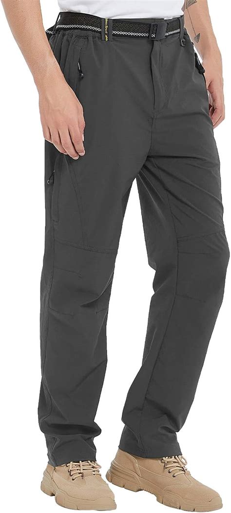 Buy TBMPOY Men's Outdoor Quick-Dry Lightweight Waterproof Hiking ...