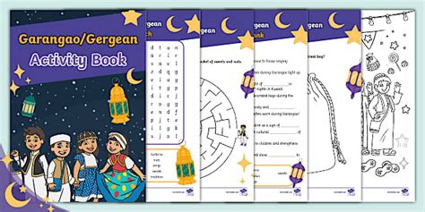 Garangoa/Gergean Activity Book (teacher made) - Twinkl