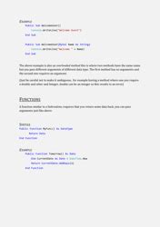 Image result for Visual Basic Windows Form Cheat Sheet