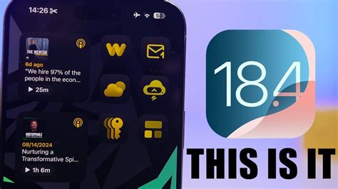 Image result for iOS 18 Notification Center