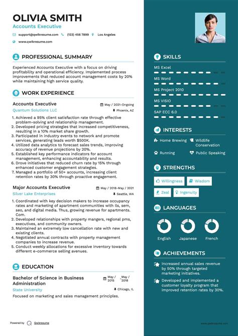 10+ Accounts Executive Resume Samples & Templates for 2025