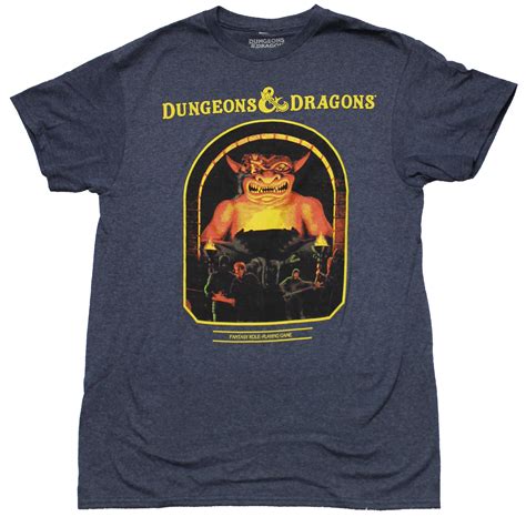 Dungeons & Dragons Mens T-Shirt - Classic Original Players Manual ...
