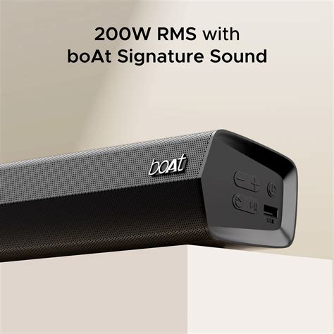 boAt Aavante Bar 2000 Pro - 200W RMS Bluetooth Soundbar with Wireless ...