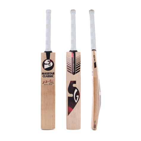 SG Maxstar Classic English Willow Cricket Bat – LR Sports