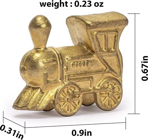 Yellow Mountain Imports Set of 8 Die-Cast Train Markers for Mexican ...