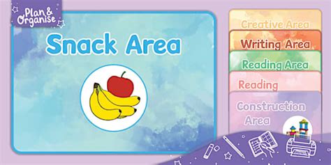 Watercolour-Themed Continuous Provision Signs (teacher made)