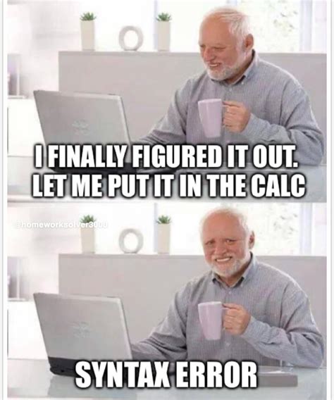 Image result for Python Syntax Error Meme