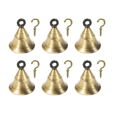 Hanging Brass Bells for Pooja Room Antique Finished | Diwali Gifting ...