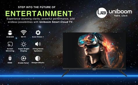 Uniboom Ultra 60 cm (24 inch) HD LED Smart Android TV with Voice ...