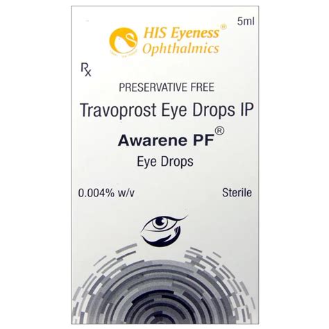Buy Awarene PF Eye Drops 5 ml online | Uses, Side Effects, Price and ...