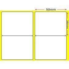 Barcode Label 50Mm X 38 Mm 2 Up (2500 Pic) Pack of 1 ROLL : Amazon.in ...