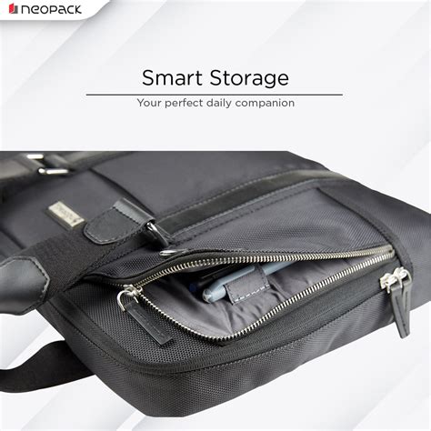 Victor Messenger Bag for Upto 14.2" Macbooks (Black) – Neopack