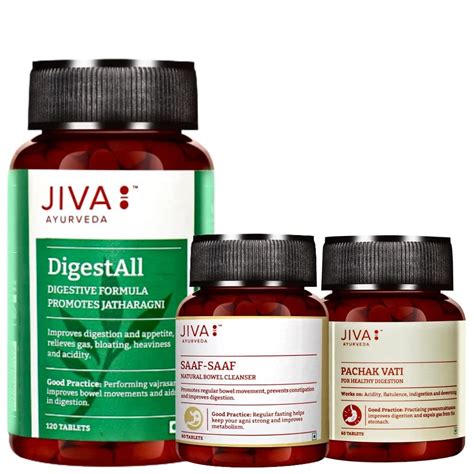 Buy Jiva Pachak Vati Tablet 60 | Saaf Saaf Tablet 60 | Digest-All ...