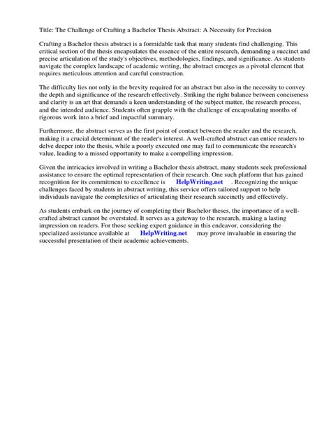 Thesis Abstract Example 的图像结果