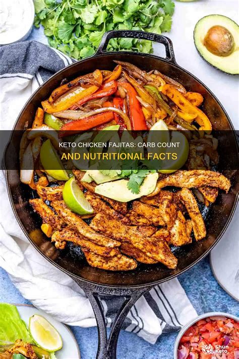 Keto Chicken Fajitas: Carb Count And Nutritional Facts | ShunKeto