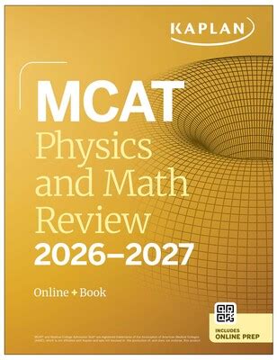 MCAT Physics and Math Review 2026-2027 eBook by Kaplan Test Prep ...