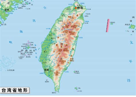 台湾省地图全图可放大展示_地图分享