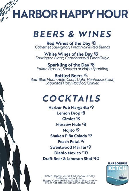 Harbor Happy Hour | KETCH | Half Moon Bay