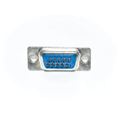DB15 VGA Connector - Female PCB Mount - Straight
