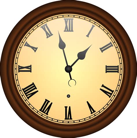 Clock Clip Art Black And White at gendarrenblog Blog