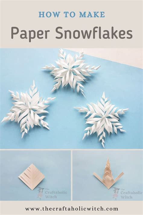 Image result for Paper Snowflakes Tutorial