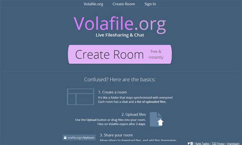 Volafile Room