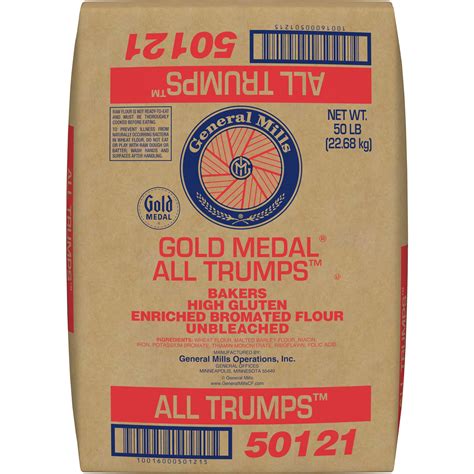 Gold Medal™ All Trumps™ Bakers Flour High Gluten Enriched/ Bromated ...