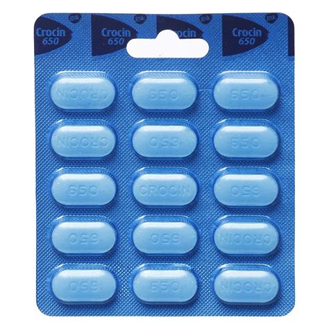 Crocin 650 Tablet 15's Price, Uses, Side Effects, Composition - Apollo ...