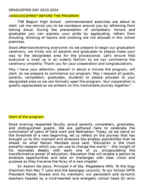 Image result for Graduation Day Emcee Tips