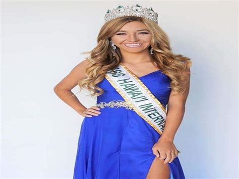 Olivia Evelyn Walls crowned Miss International Hawaii 2018