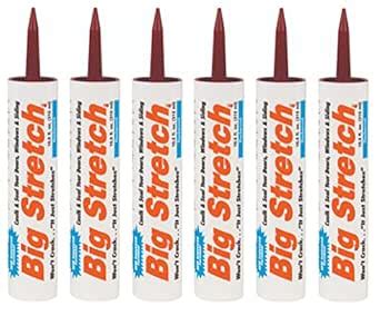 Sashco Inc 10012 6 Pack 10.5 oz. Big Stretch Acrylic Latex High ...