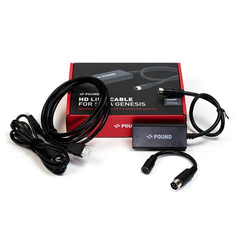 Buy OFFICIAL] Pound Technology HD Link Cable for the Sega Genesis HDMI ...