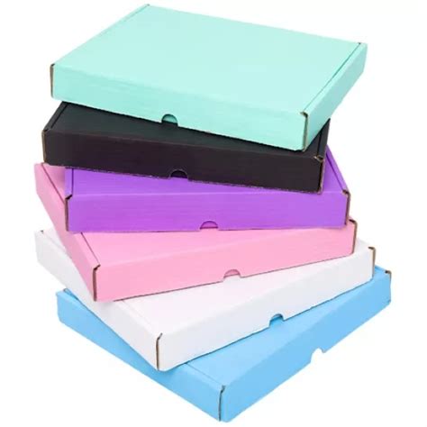 Caixa Envios (23 x 18 x 4 Cm) Colorida Pac Sedex 25 Unidades