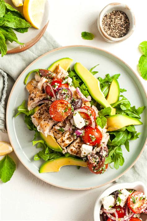 Mediterranean Chicken Salad - It's Not Complicated Recipes