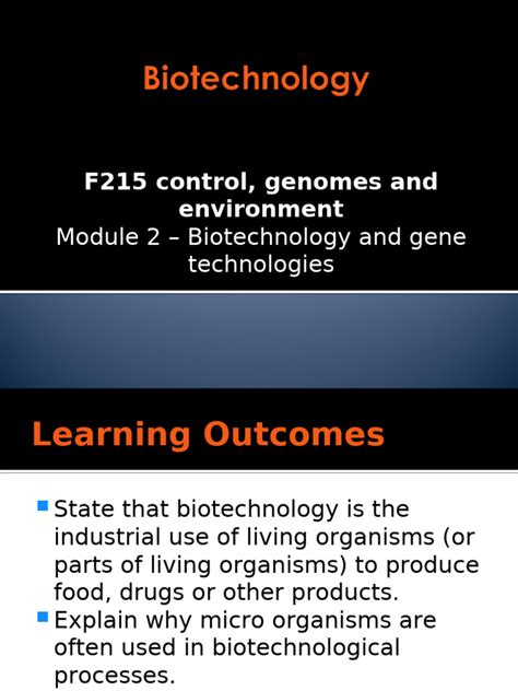 Biotechnology Module Structure 的图像结果
