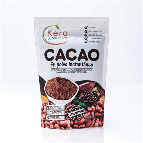 CACAO EN POLVO INSTANTANEO X 200G-KERA - Tienda Online Yamix